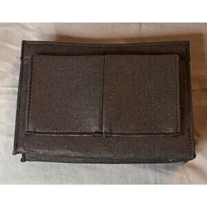 DOIAPUOS Black Felt Medium Size Purse Organizer New In Package